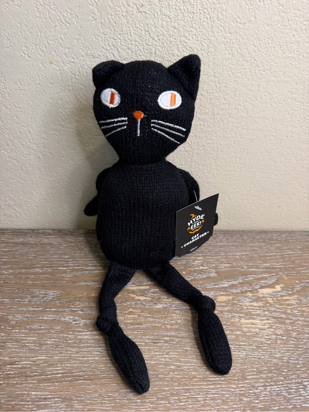 New Cat Halloween Character Figurine - Hyde and EEK Boutique Black